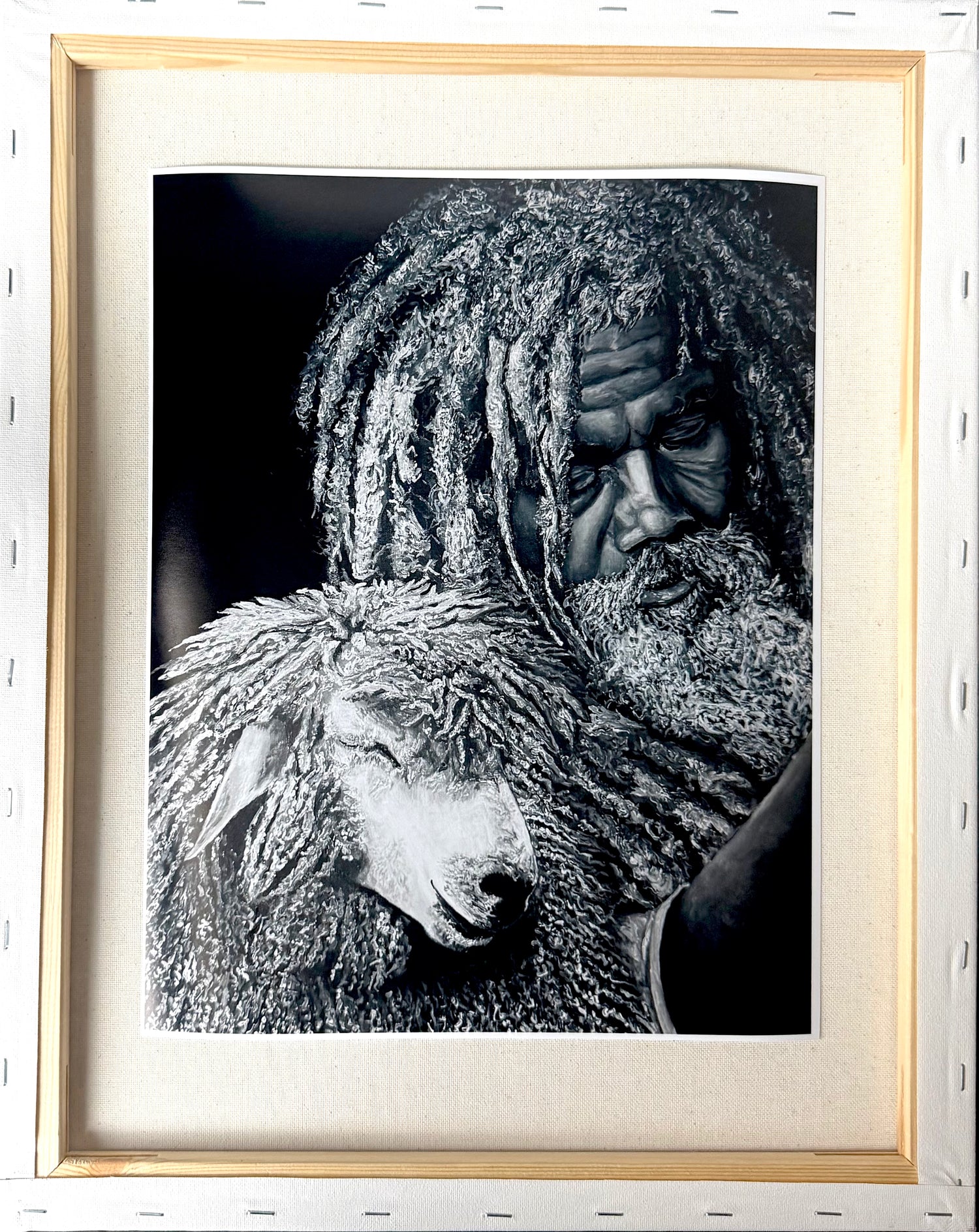 “The Cherished Ewe Lamb” Print (11” x 14”)