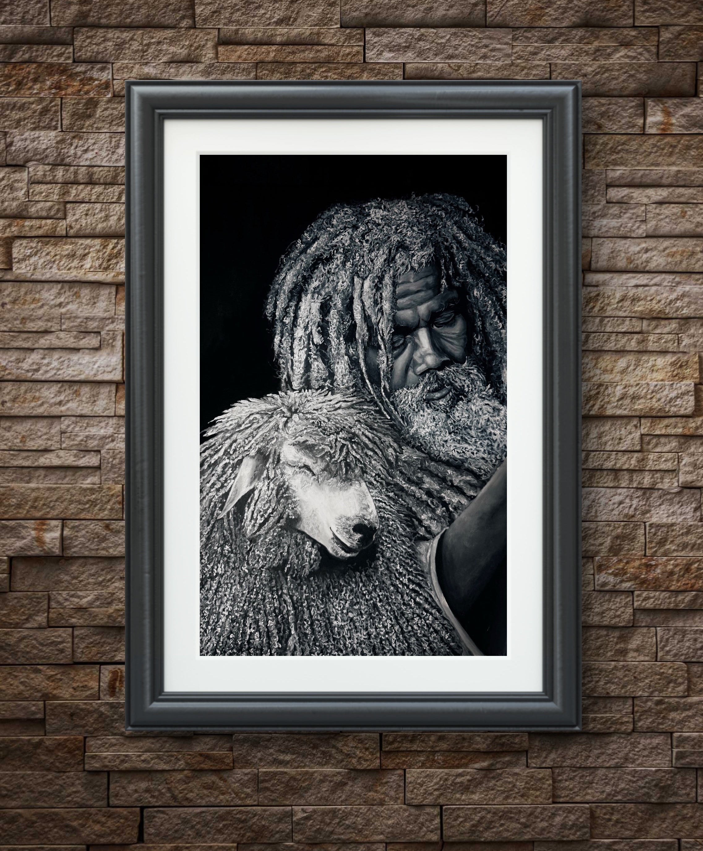 “The Cherished Ewe Lamb” Print (11” x 14”)