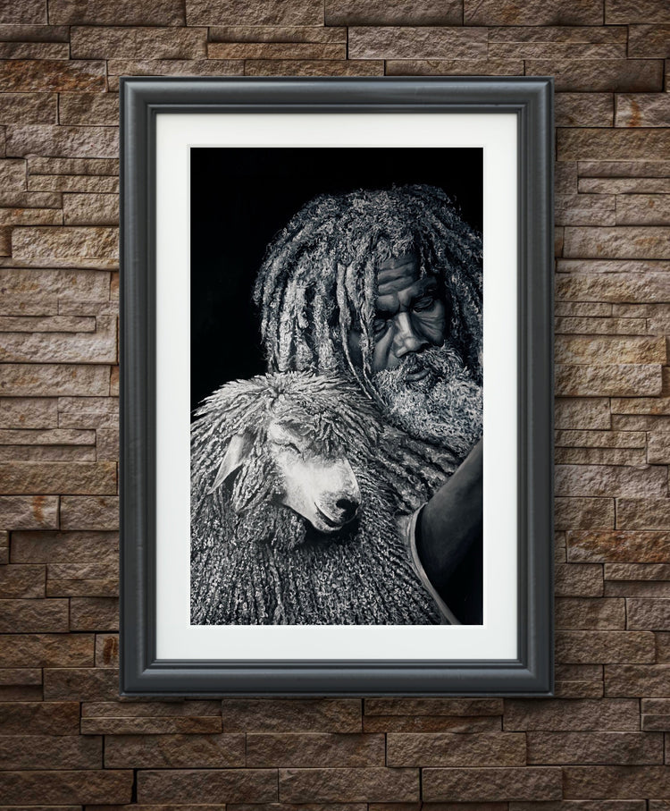 “The Cherished Ewe Lamb” Print (11” x 14”)