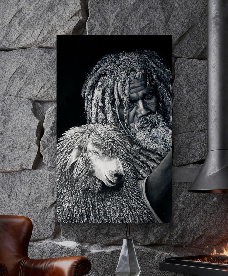 "The Cherished Ewe Lamb" Original